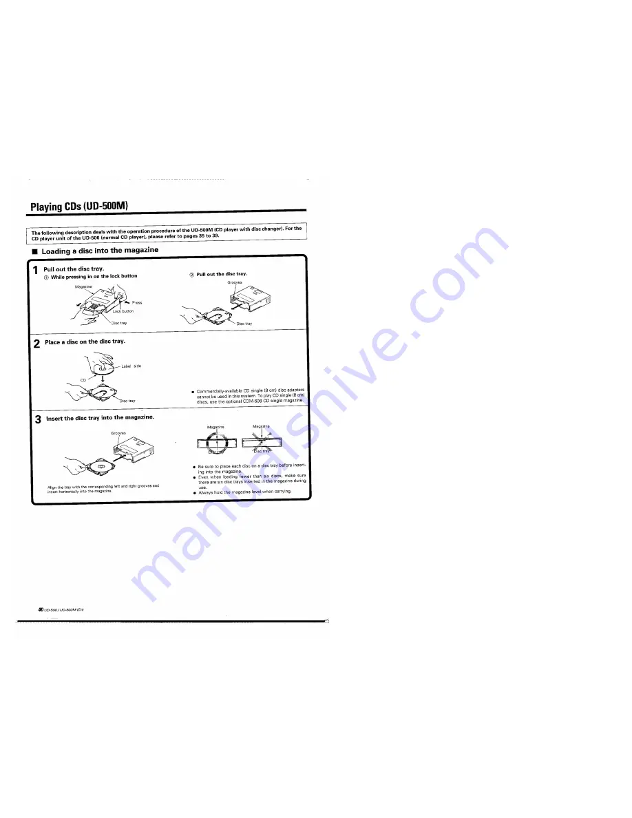 Kenwood A-A5 Instruction Manual Download Page 40