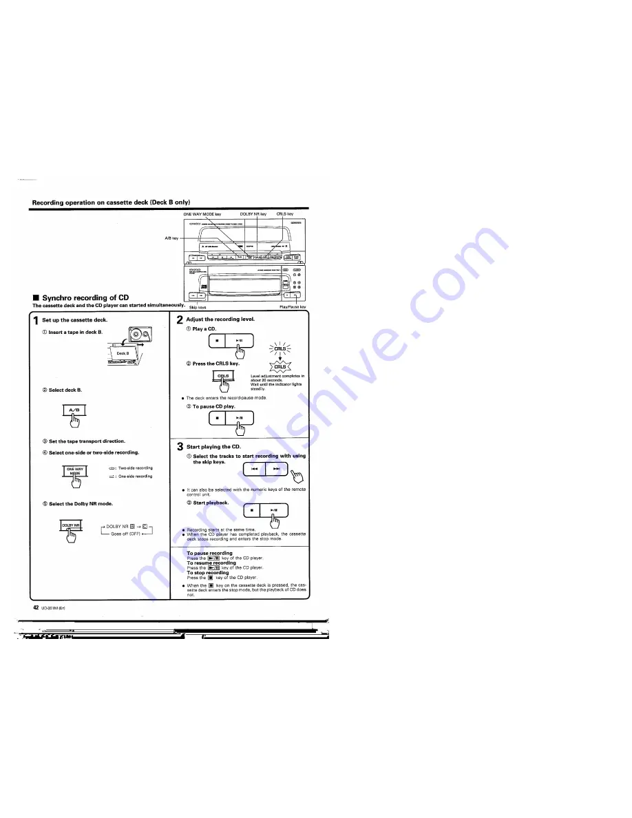 Kenwood A-B3 Скачать руководство пользователя страница 42