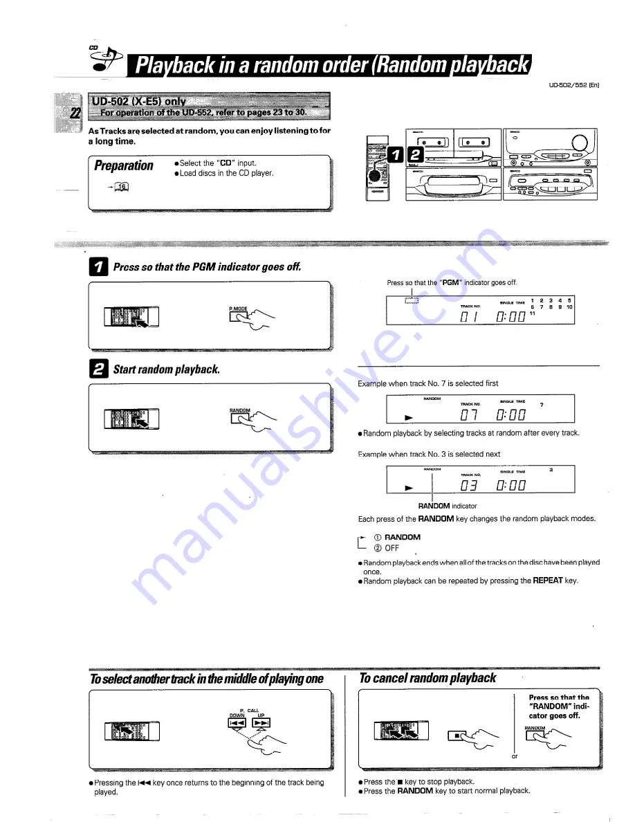 Kenwood A-E5 Скачать руководство пользователя страница 22