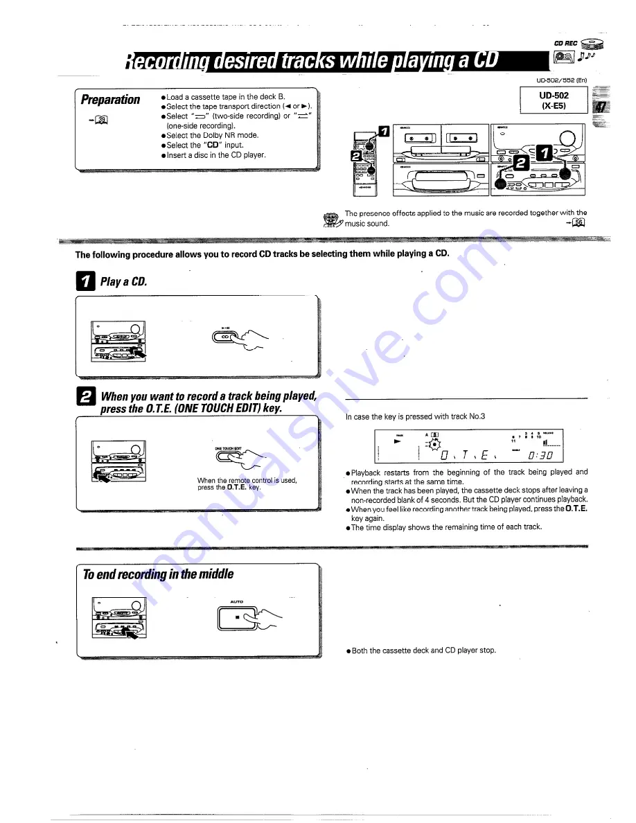 Kenwood A-E5 Скачать руководство пользователя страница 47