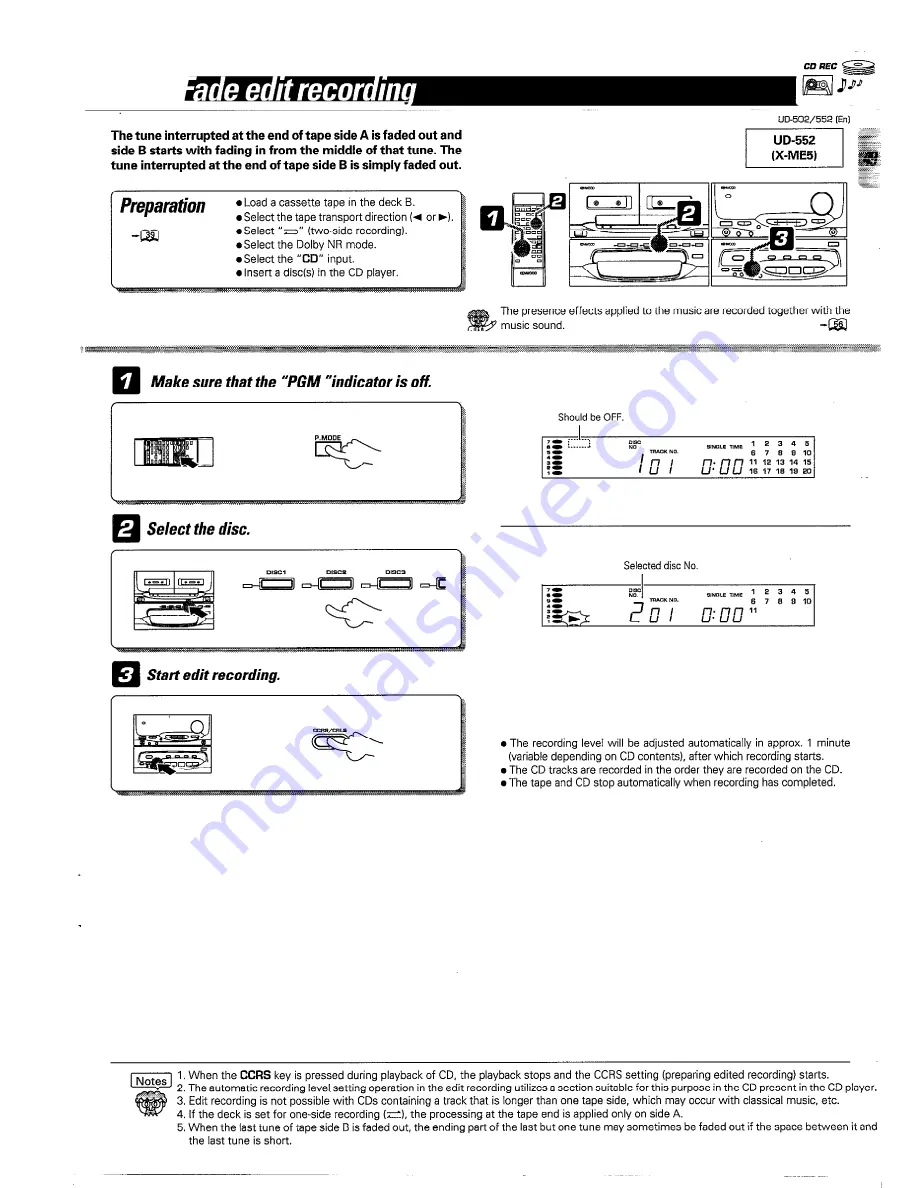 Kenwood A-E5 Instruction Manual Download Page 49