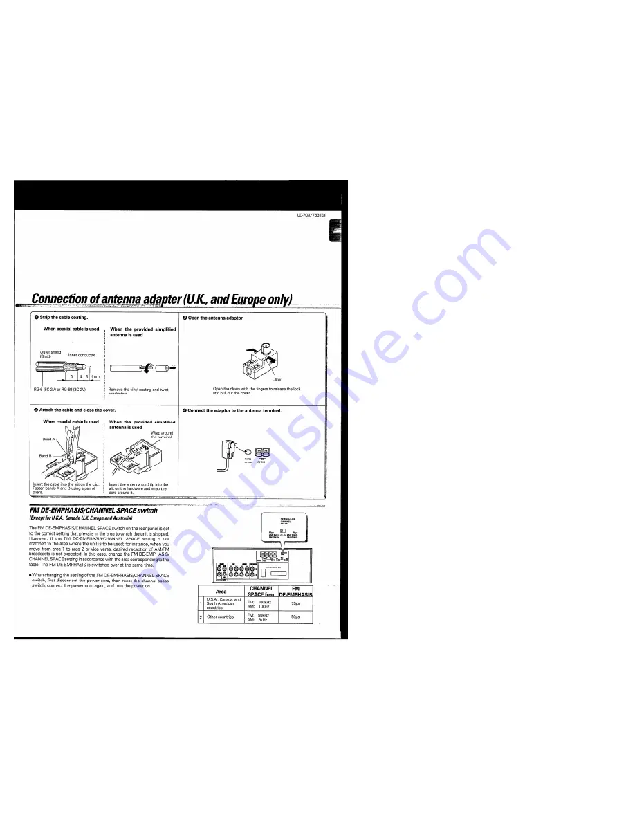 Kenwood A-F7 Скачать руководство пользователя страница 7