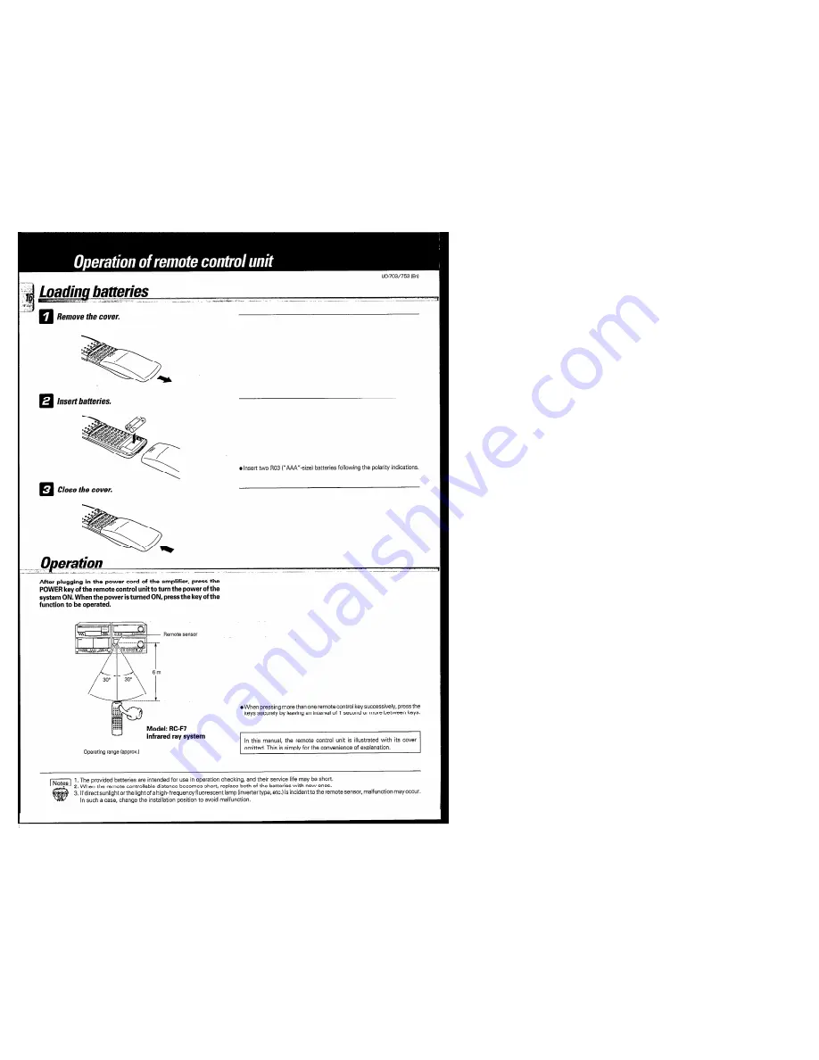 Kenwood A-F7 Instruction Manual Download Page 16