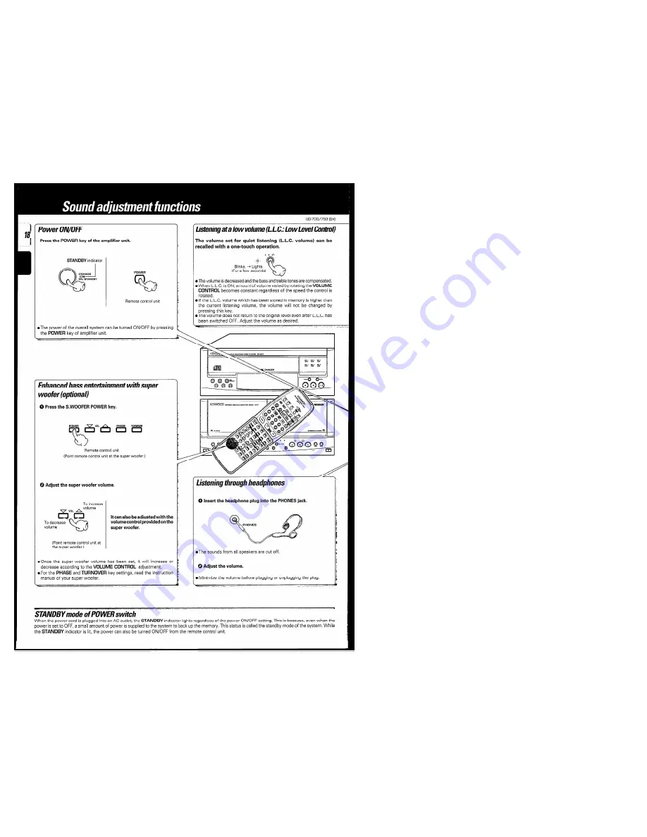 Kenwood A-F7 Instruction Manual Download Page 18