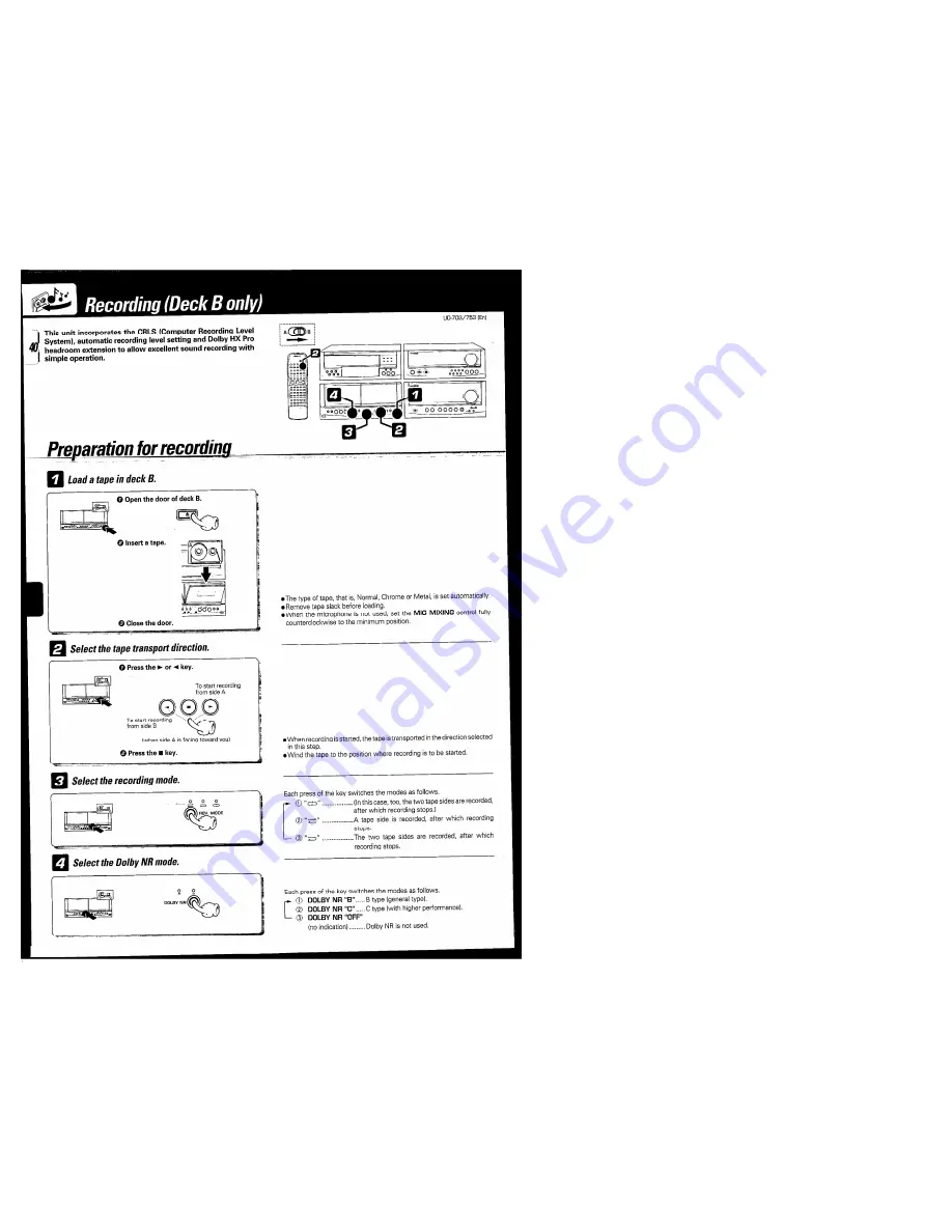 Kenwood A-F7 Instruction Manual Download Page 40