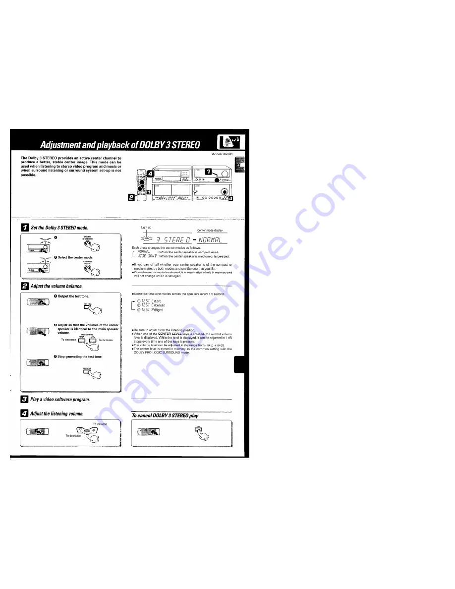 Kenwood A-F7 Instruction Manual Download Page 63