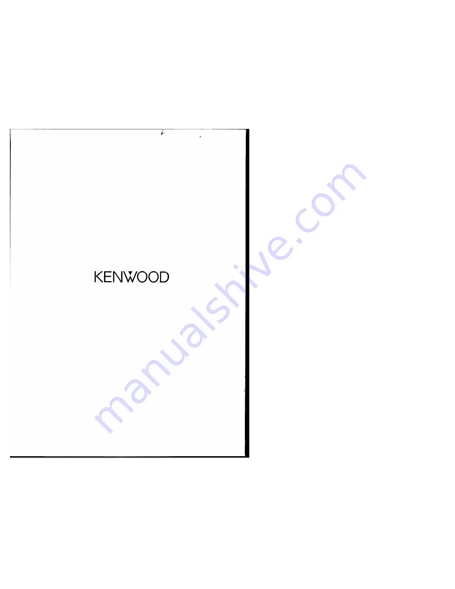 Kenwood A-F7 Скачать руководство пользователя страница 80