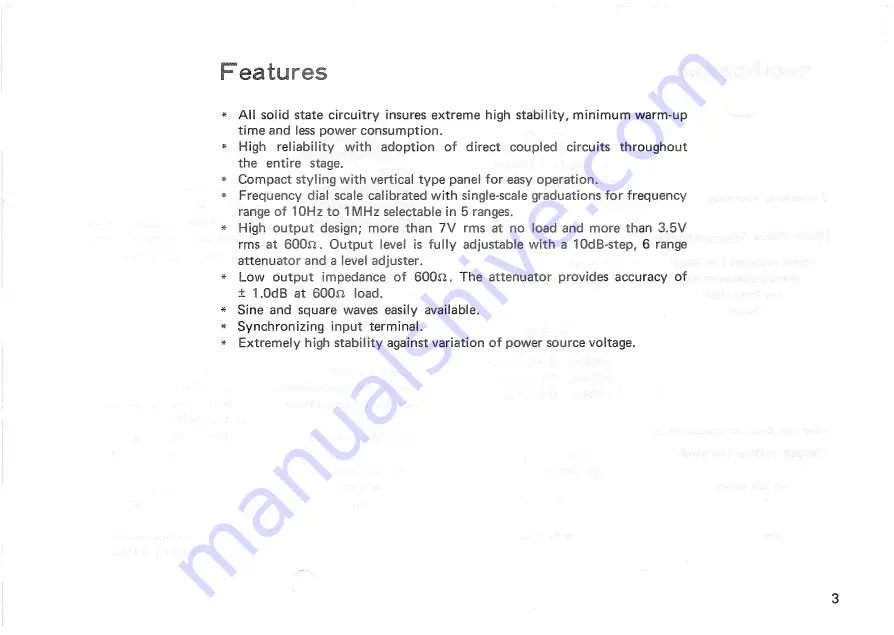 Kenwood AG-203 Instruction Manual Download Page 3