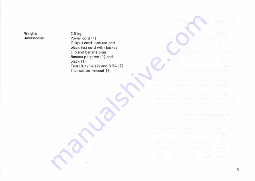 Kenwood AG-203 Instruction Manual Download Page 5