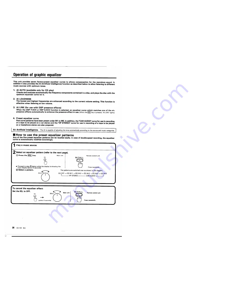 Kenwood B-922 Скачать руководство пользователя страница 26