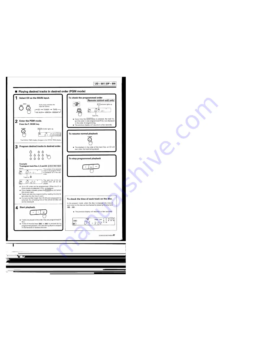 Kenwood B-B9 Instruction Manual Download Page 47