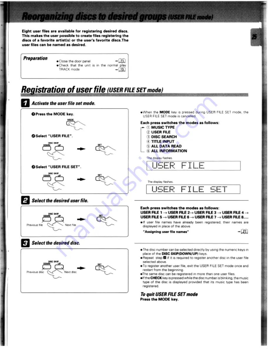 Kenwood CD-424M Скачать руководство пользователя страница 25