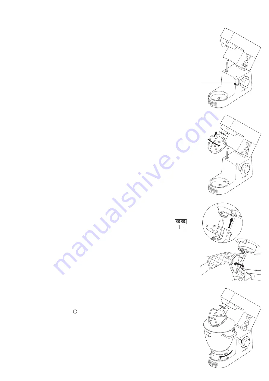 Kenwood Cooking Chef KM080 Series Скачать руководство пользователя страница 62