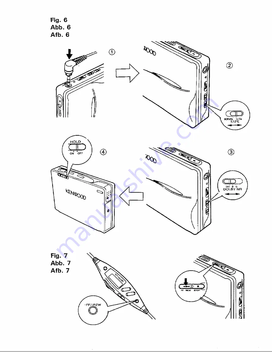 Kenwood CP-J7 Instruction Manual Download Page 4