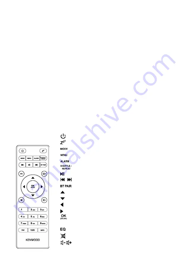 Kenwood CR-ST100S Operating Instructions Manual Download Page 134