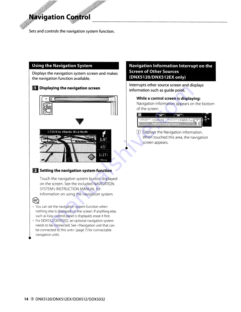 Kenwood DDX-512 - DVD Player With LCD monitor Instruction Manual Download Page 14