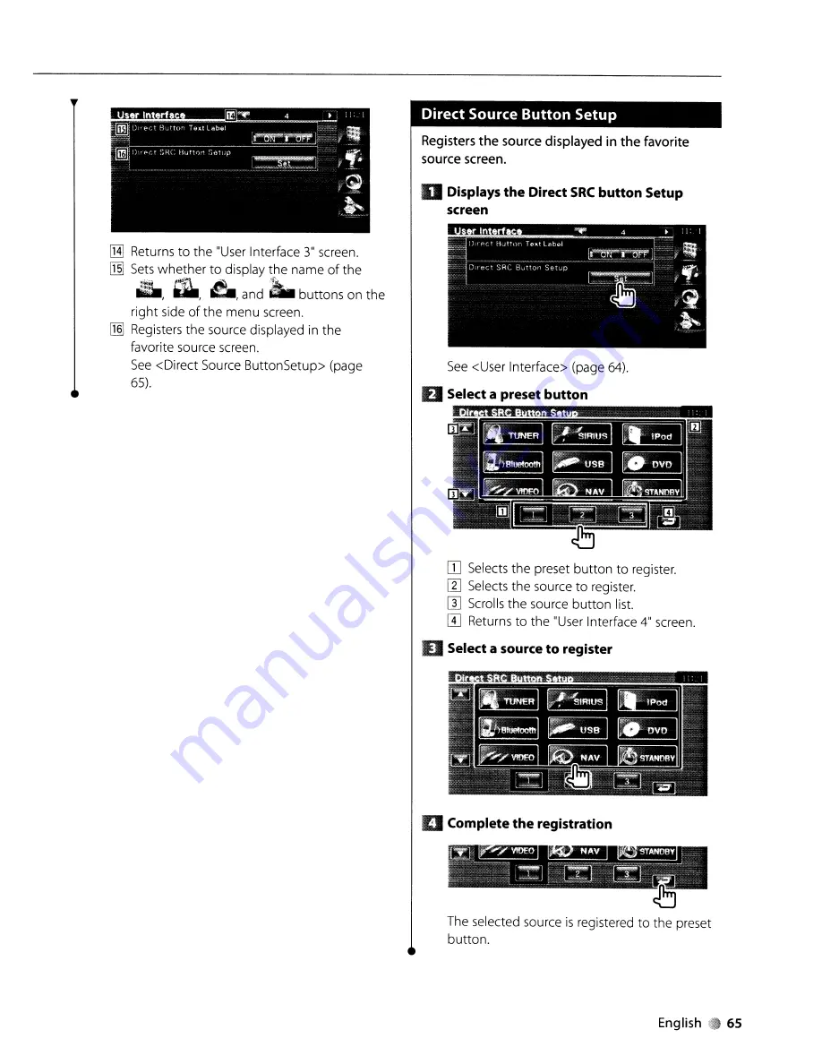 Kenwood DDX-512 - DVD Player With LCD monitor Instruction Manual Download Page 65