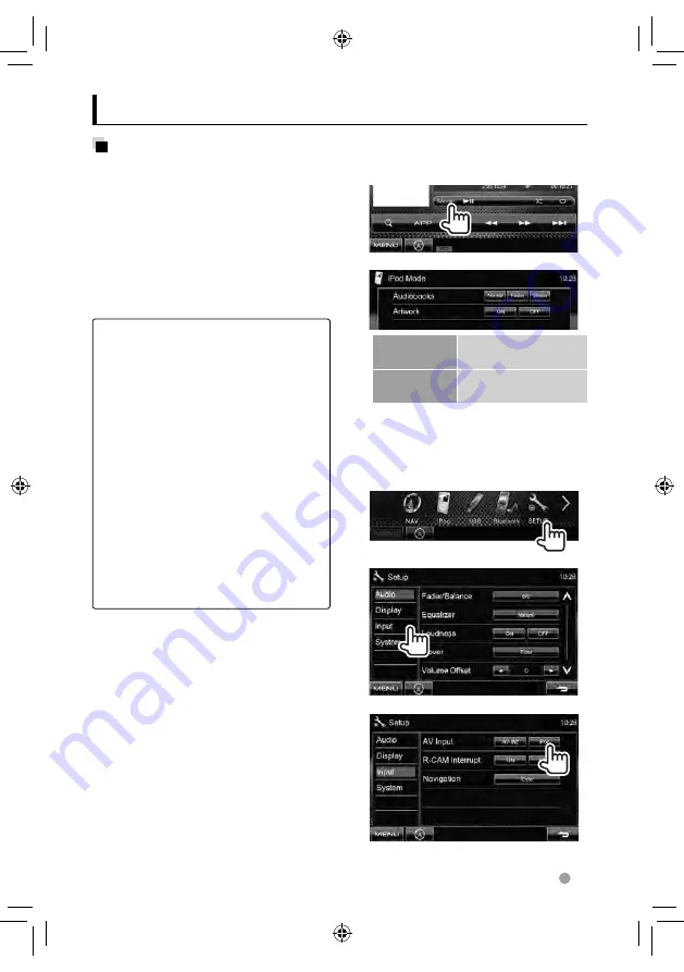 Kenwood DDX3021 Instruction Manual Download Page 23