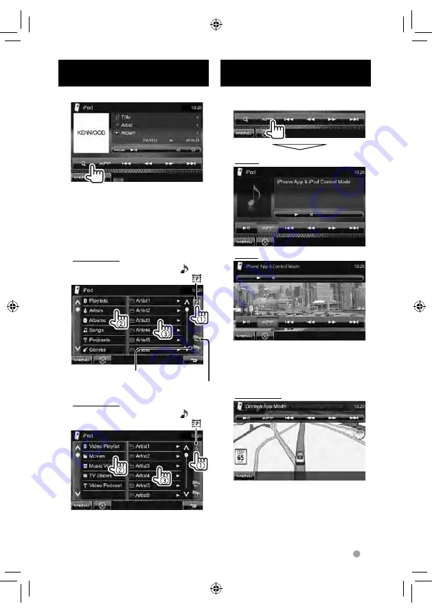 Kenwood DDX3021 Instruction Manual Download Page 25