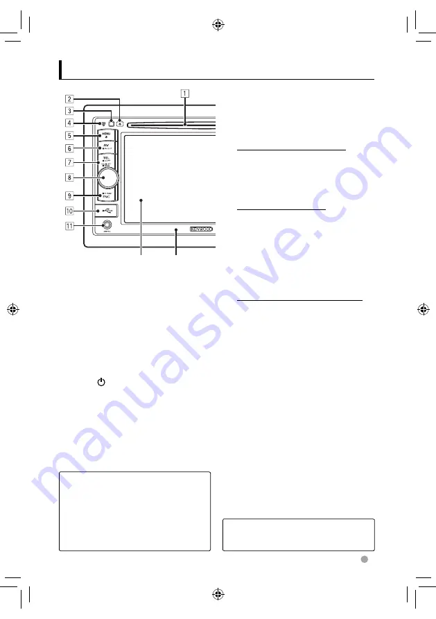 Kenwood DDX3028 Скачать руководство пользователя страница 7