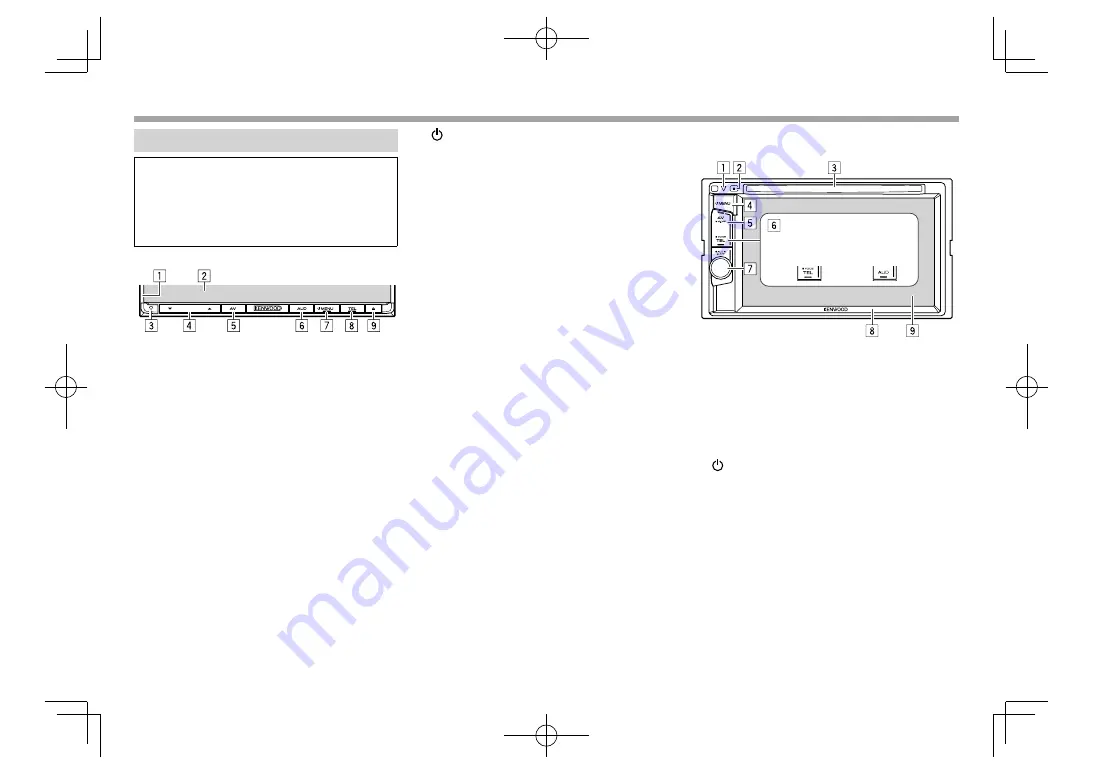 Kenwood DDX4015BT Скачать руководство пользователя страница 6