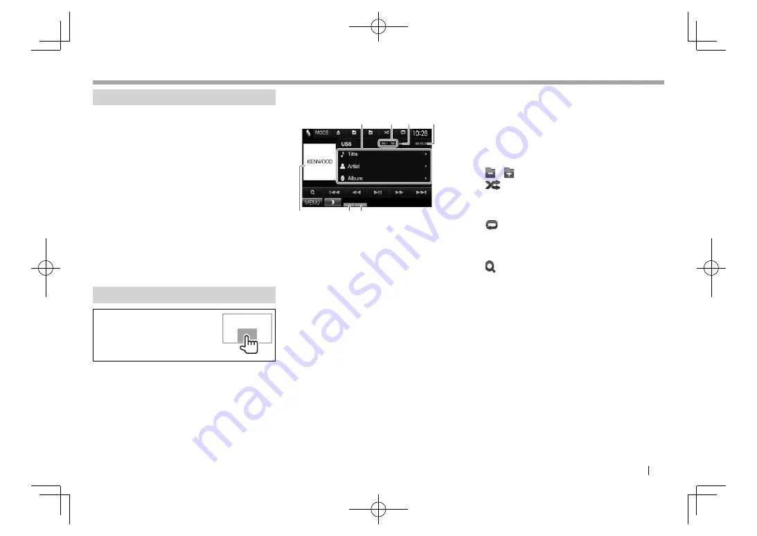 Kenwood DDX4015BT Instruction Manual Download Page 15