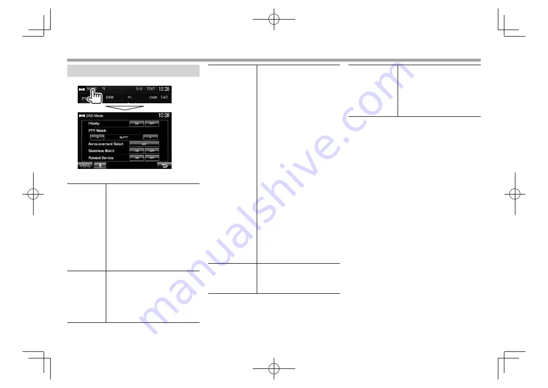 Kenwood DDX4015BT Instruction Manual Download Page 26