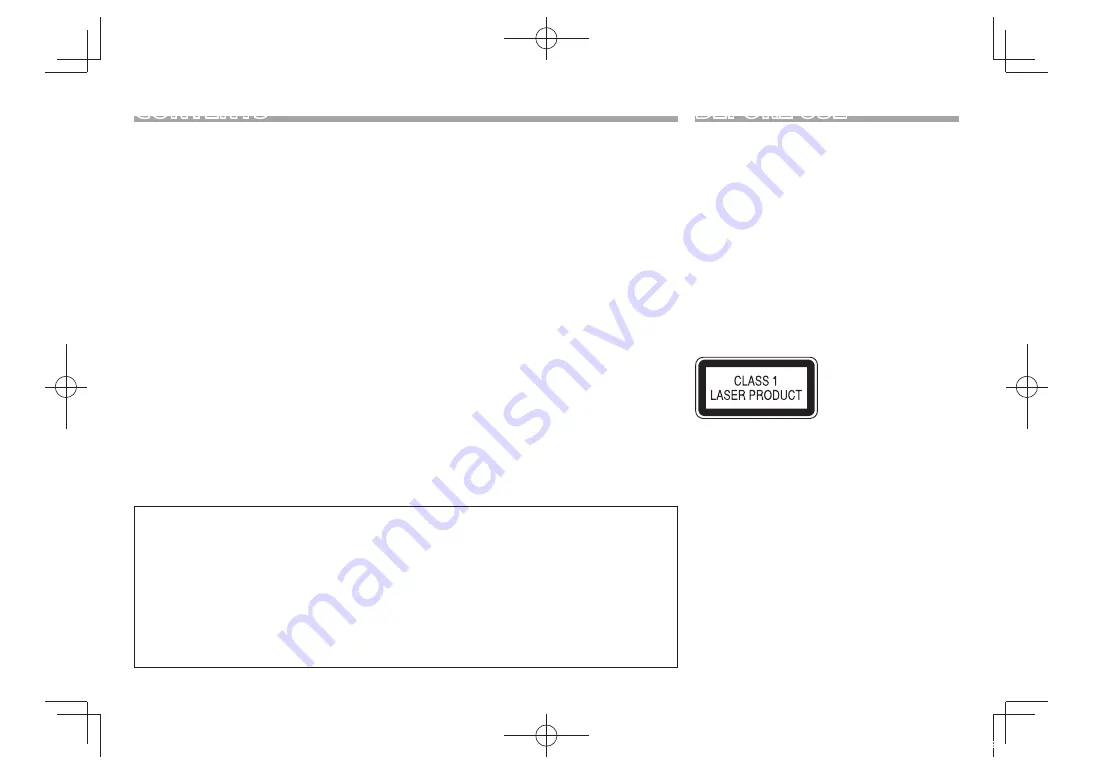 Kenwood DDX5025BT Instruction Manual Download Page 2