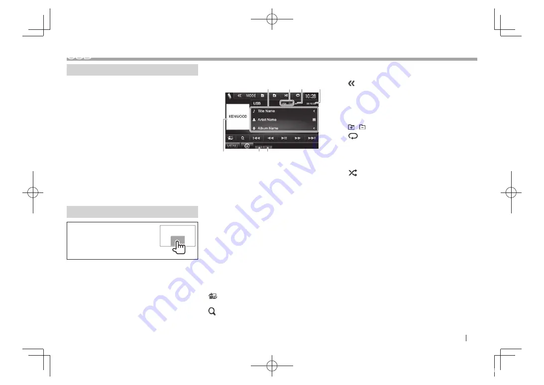 Kenwood DDX5025BT Instruction Manual Download Page 15