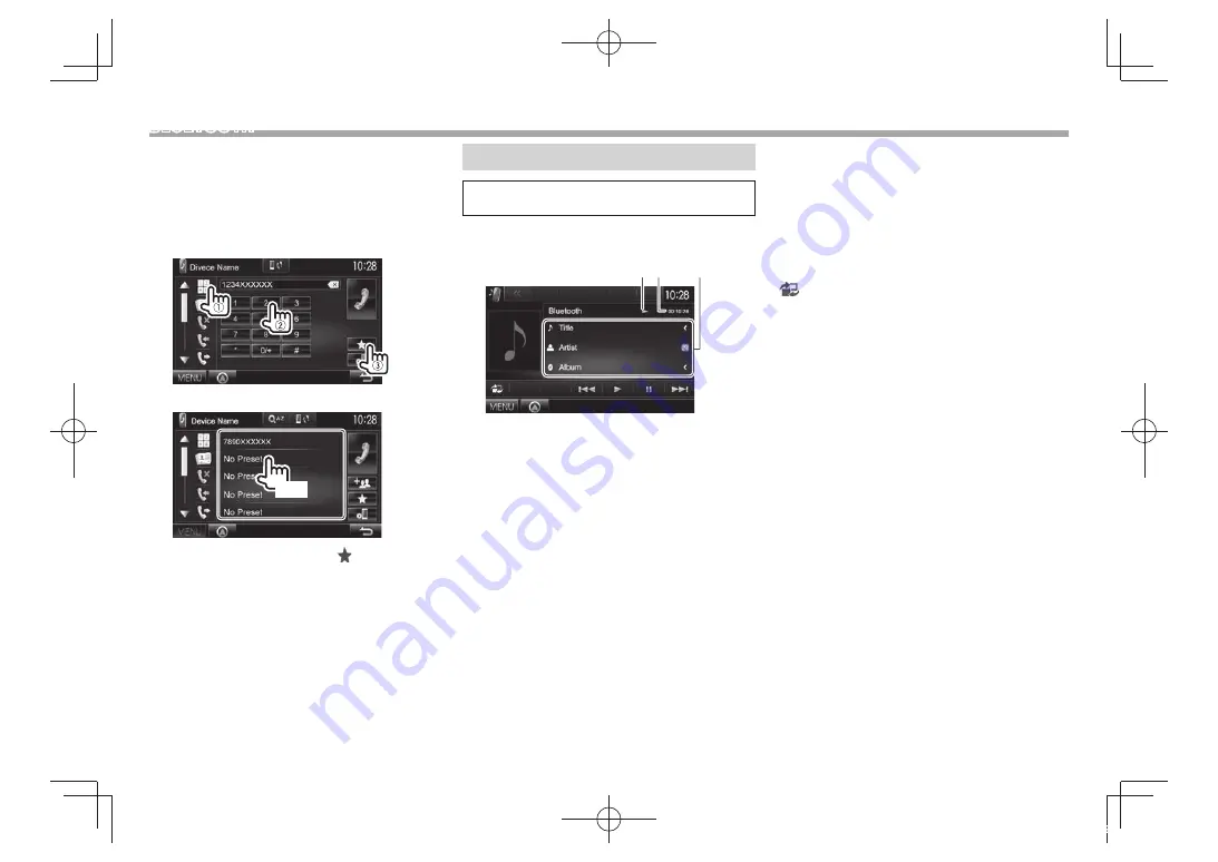 Kenwood DDX5025BT Instruction Manual Download Page 36