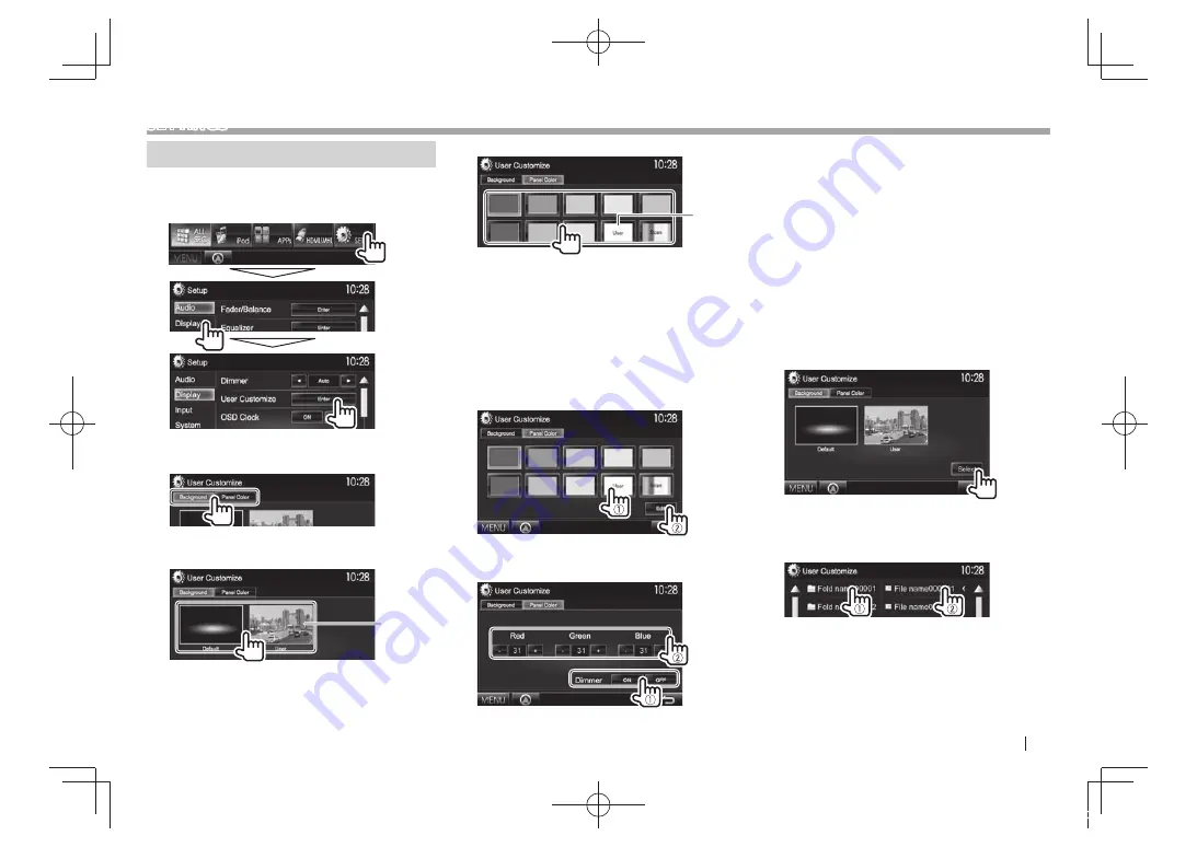 Kenwood DDX5025BT Instruction Manual Download Page 43