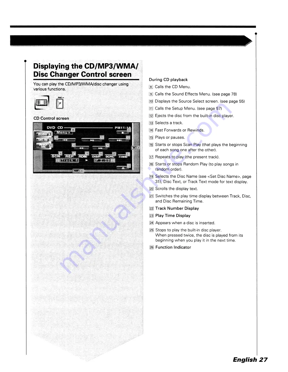 Kenwood DDX6017 Скачать руководство пользователя страница 27