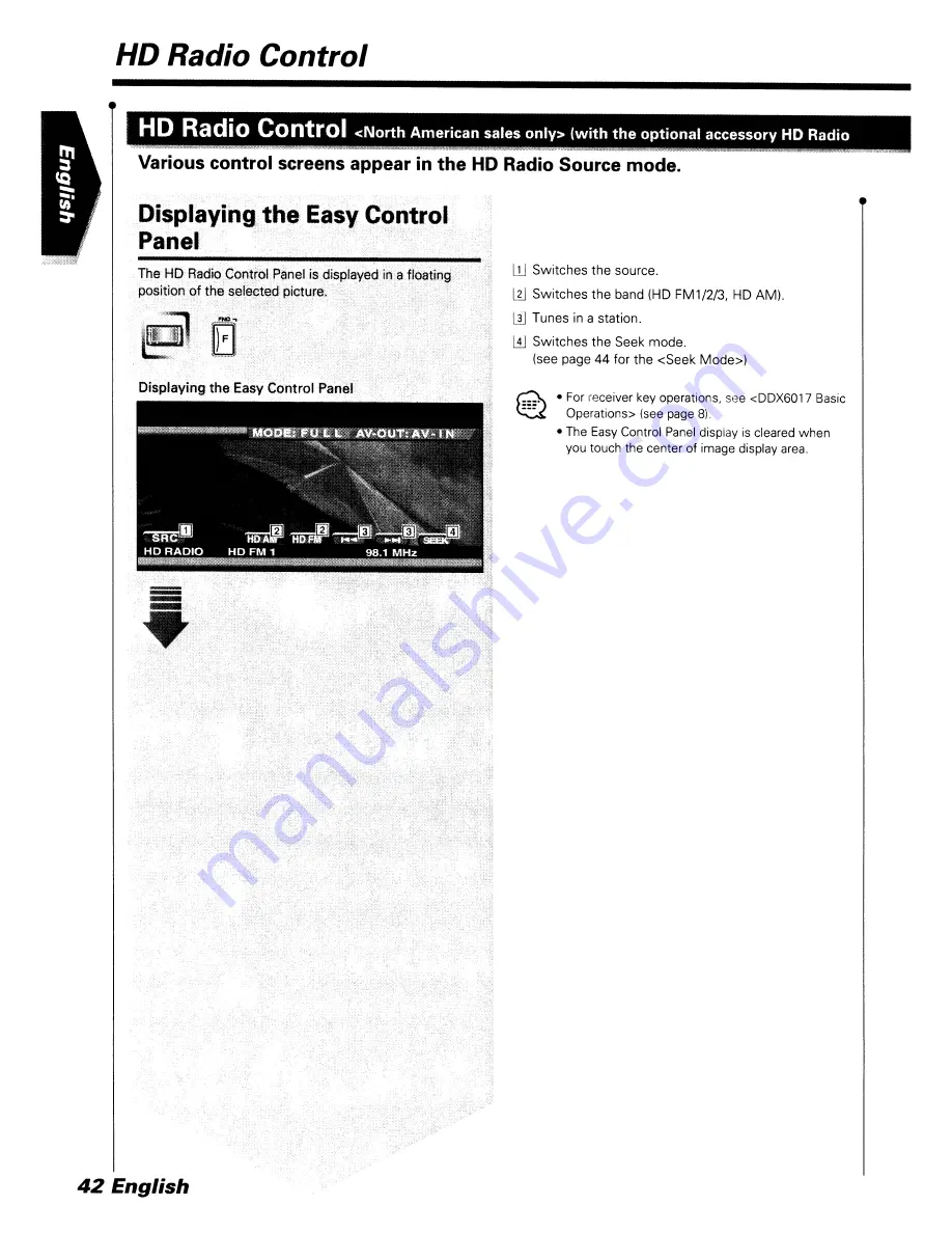 Kenwood DDX6017 Скачать руководство пользователя страница 42