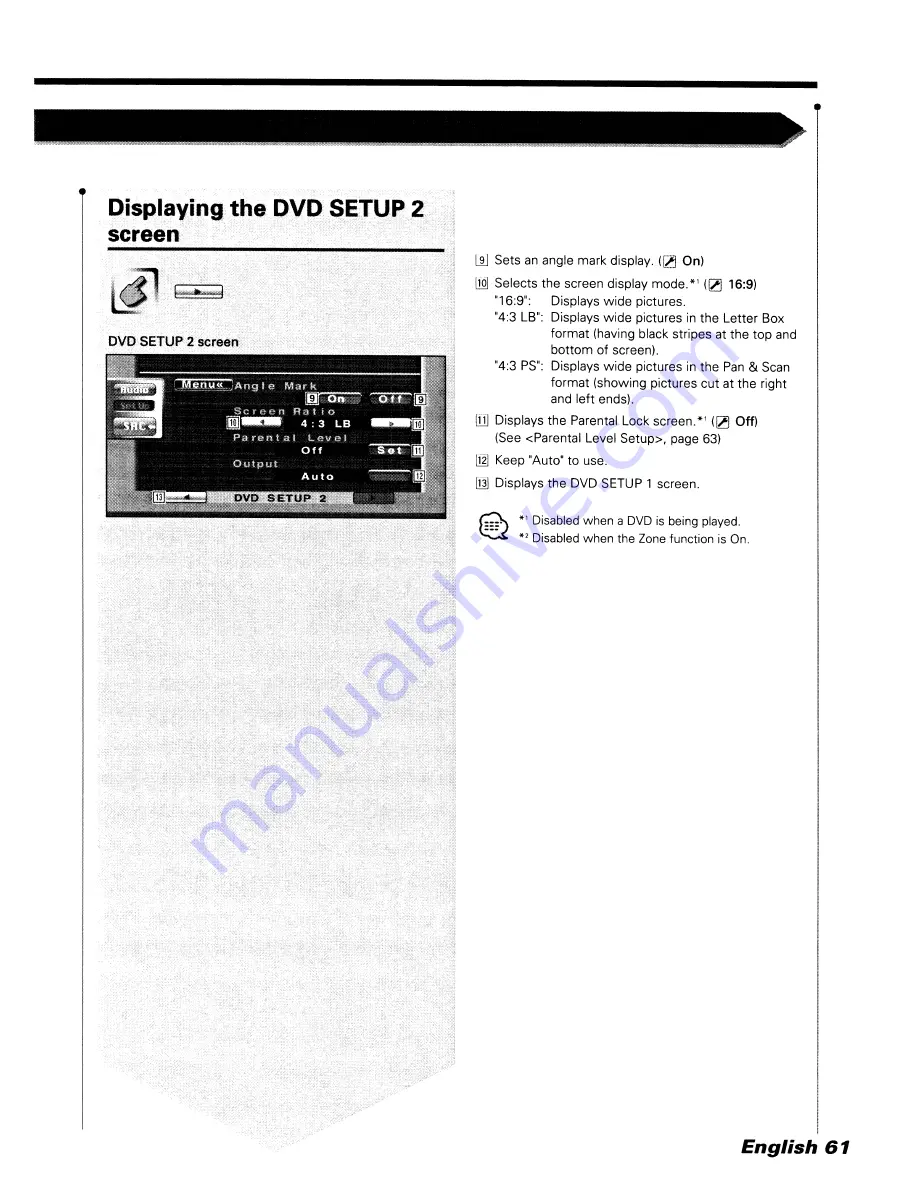 Kenwood DDX6017 Instruction Manual Download Page 61