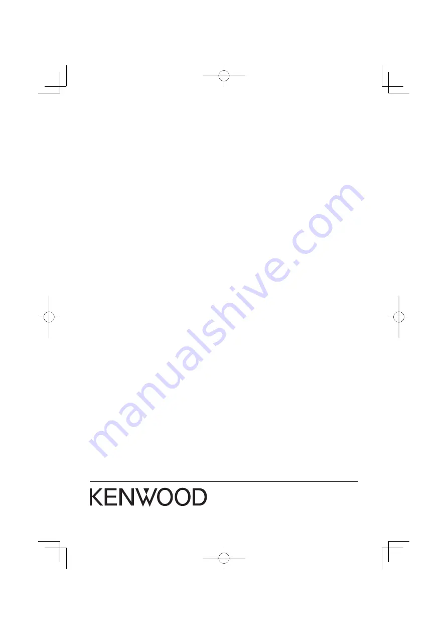 Kenwood DDX6019 - DVD Player With LCD Monitor Скачать руководство пользователя страница 24