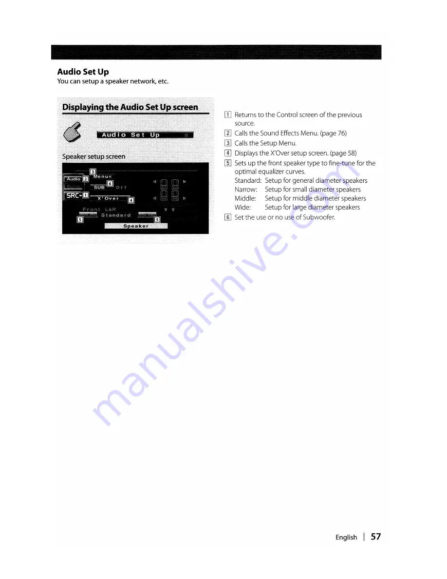 Kenwood DDX6019 - DVD Player With LCD Monitor Instruction Manual Download Page 57