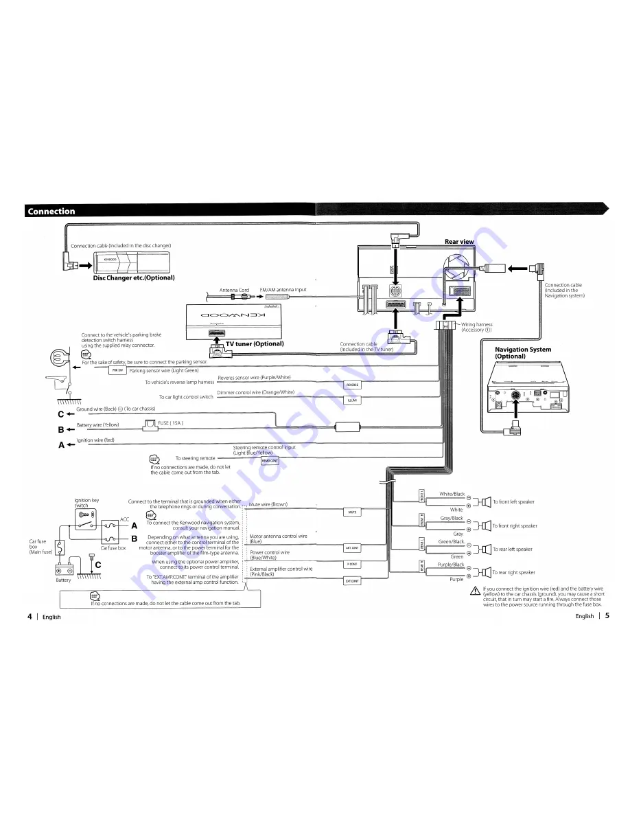 Kenwood DDX6019 - DVD Player With LCD Monitor Скачать руководство пользователя страница 92