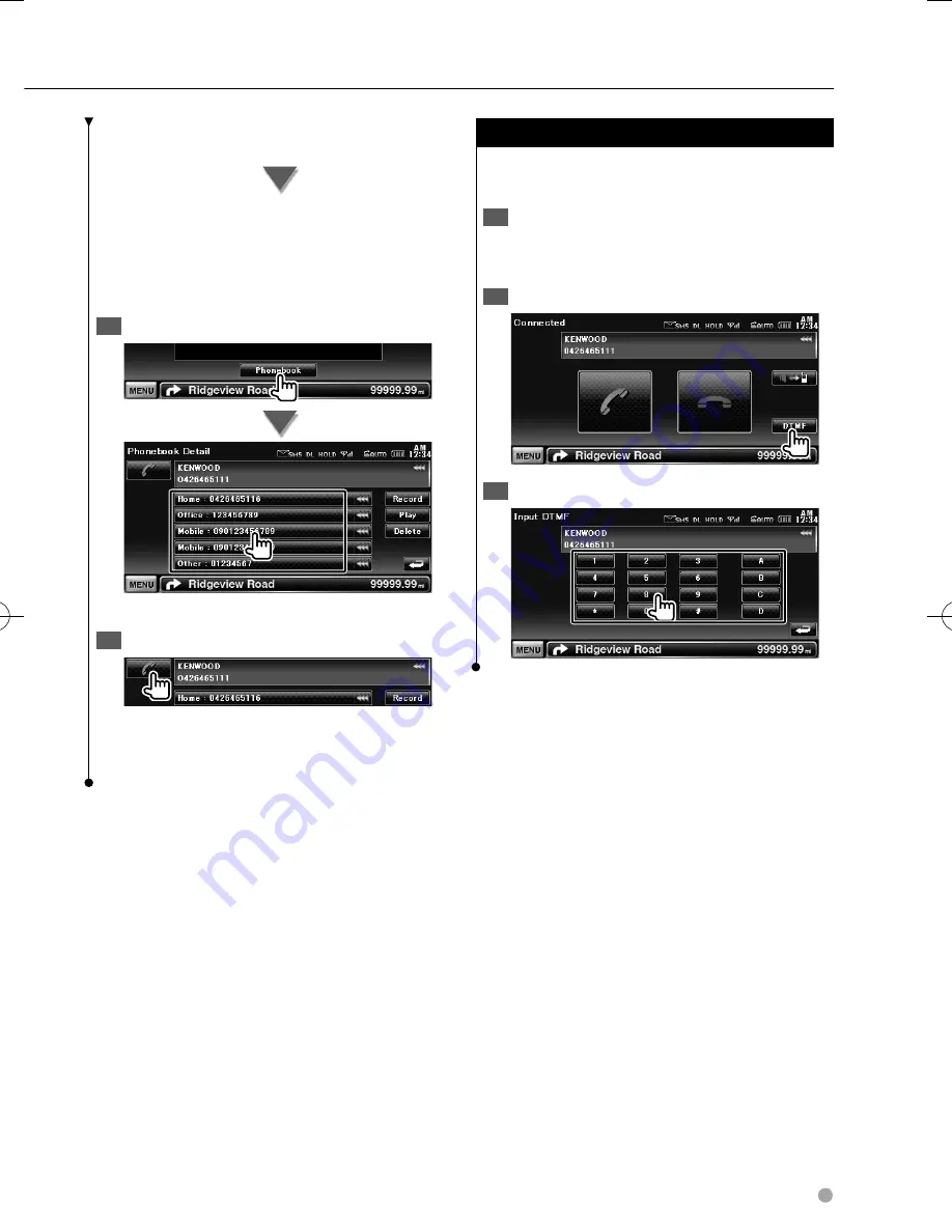 Kenwood DDX6054 Instruction Manual Download Page 47