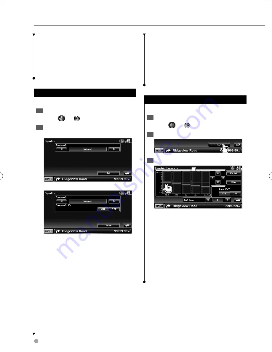 Kenwood DDX6054 Instruction Manual Download Page 54