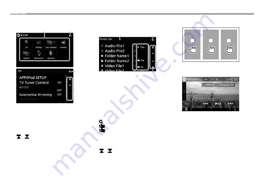 Kenwood DDX6703S Instruction Manual Download Page 12