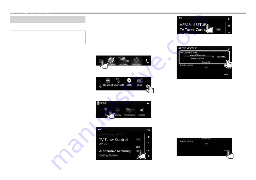 Kenwood DDX6703S Instruction Manual Download Page 22