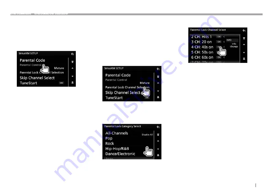 Kenwood DDX6703S Instruction Manual Download Page 43