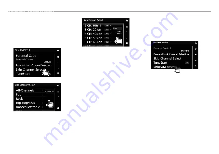 Kenwood DDX6703S Instruction Manual Download Page 44