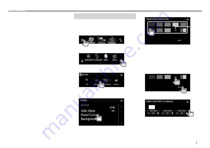 Kenwood DDX6703S Instruction Manual Download Page 69