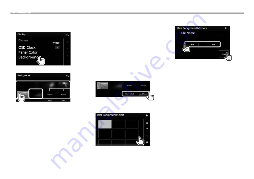 Kenwood DDX6703S Instruction Manual Download Page 70