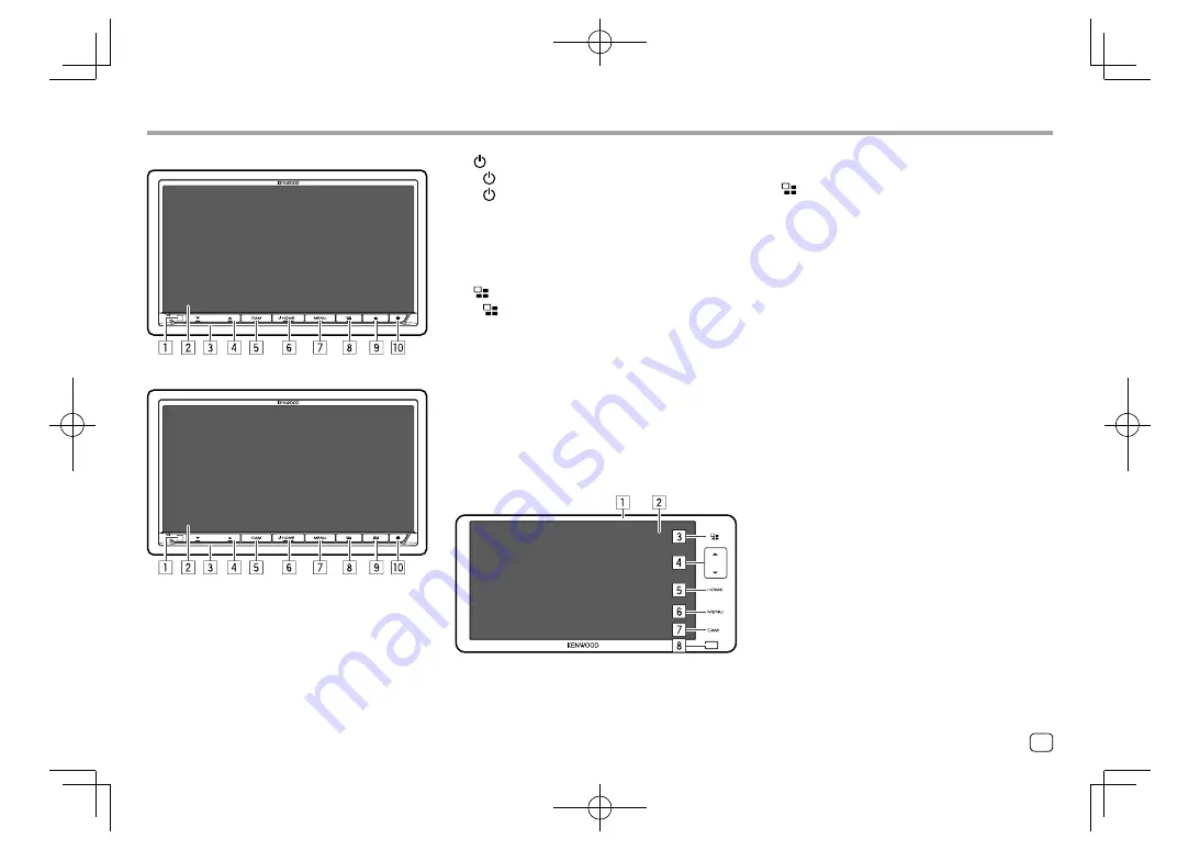 Kenwood DDX7018BT Instruction Manual Download Page 5