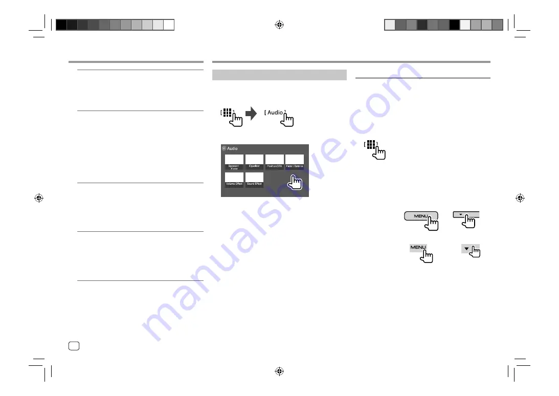 Kenwood DDX7019BT Instruction Manual Download Page 36