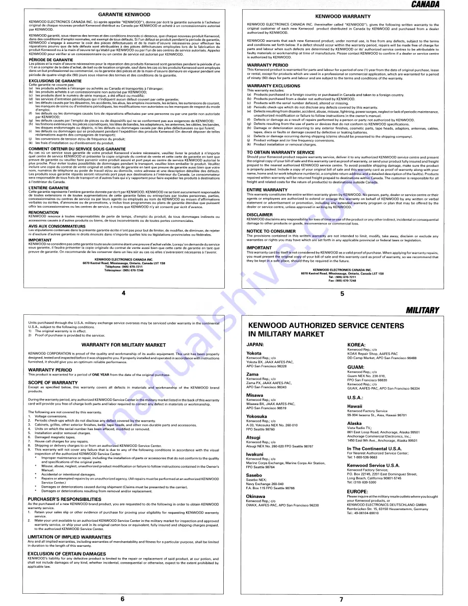 Kenwood ddx712 - DVD Player With LCD monitor Instruction Manual Download Page 163