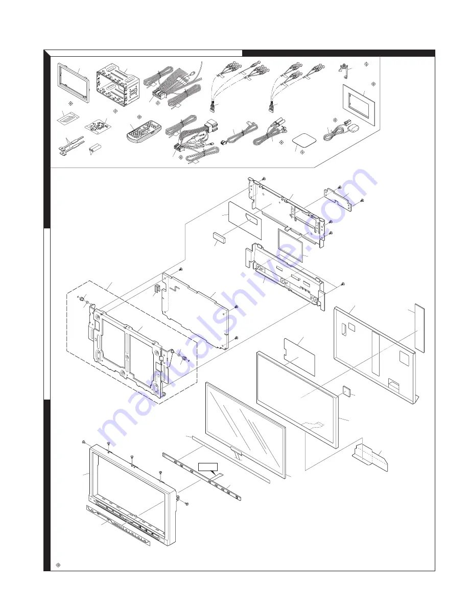 Kenwood ddx712 - DVD Player With LCD monitor Service Manual Download Page 85