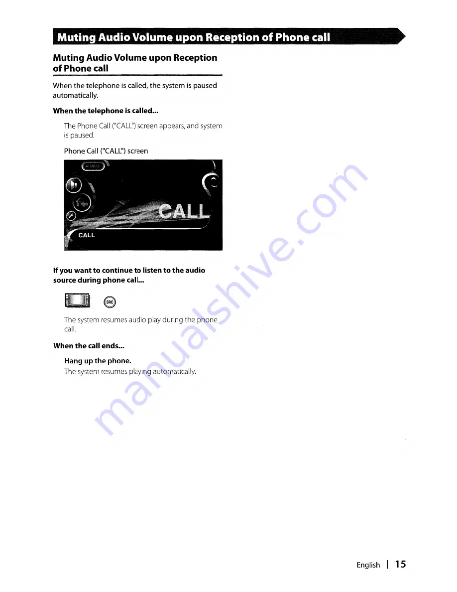 Kenwood DDX8017 - Excelon - DVD Player Instruction Manual Download Page 15